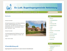 Tablet Screenshot of kirche-nettelnburg.de